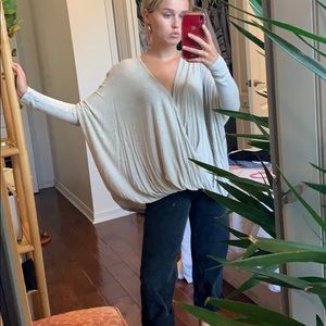 Soft n flowy long sleeve top